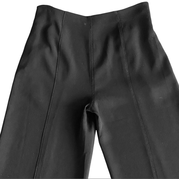 SOLD- cinq à sept Black Diana Cropped Wide Leg High Rise Pants Size 10 - Picture 7 of 13